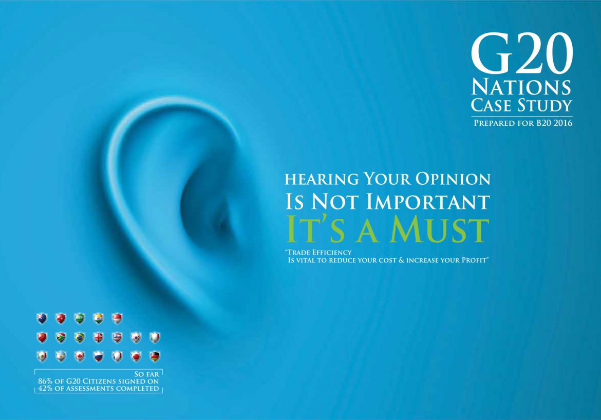 G20 Nations Case Study Prepared for B20 2016